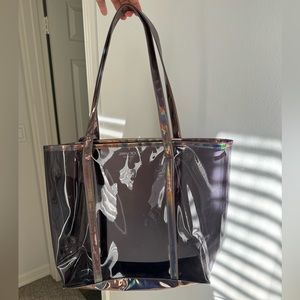 Jimmy Choo Clear Tote and Matching Coin Purse